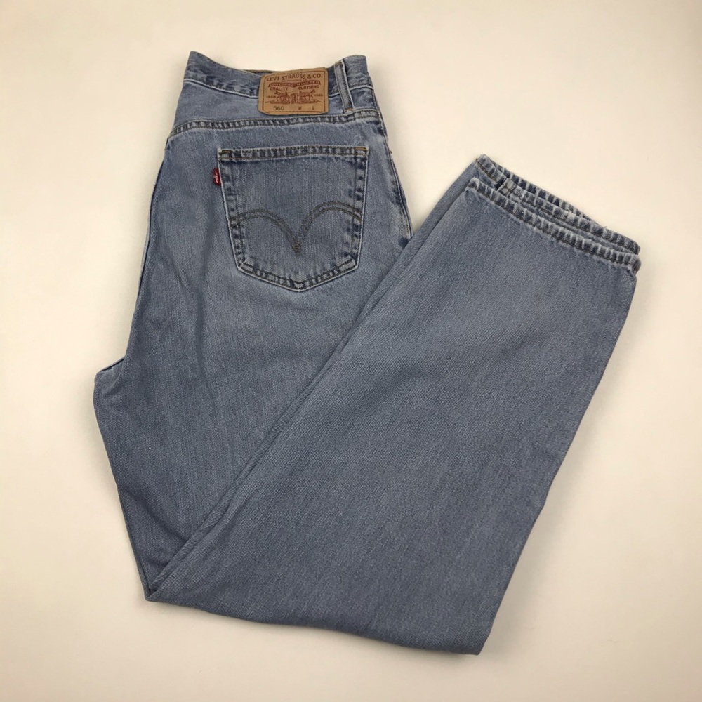 Vintage Levi’s 560 High Waist wedgie fit Jeans